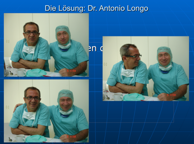 Dr. Antonio Longo (li.) und Juri Masej